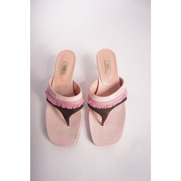 Prada Pink Sandals - Picture 7 of 8